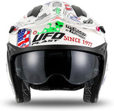 Casco Cross Jet Sheratan UFO HE13002V